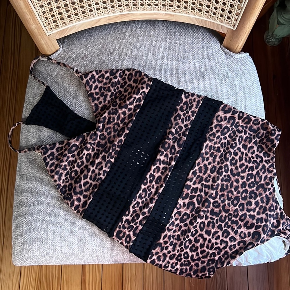 Acacia swimwear leopard one piece